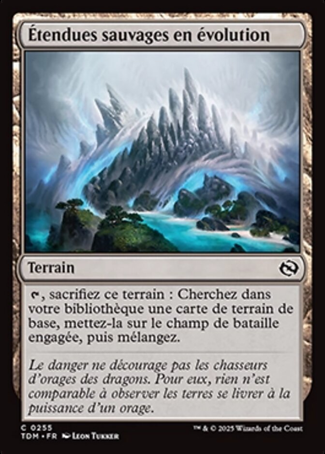 image Étendues sauvages en évolution