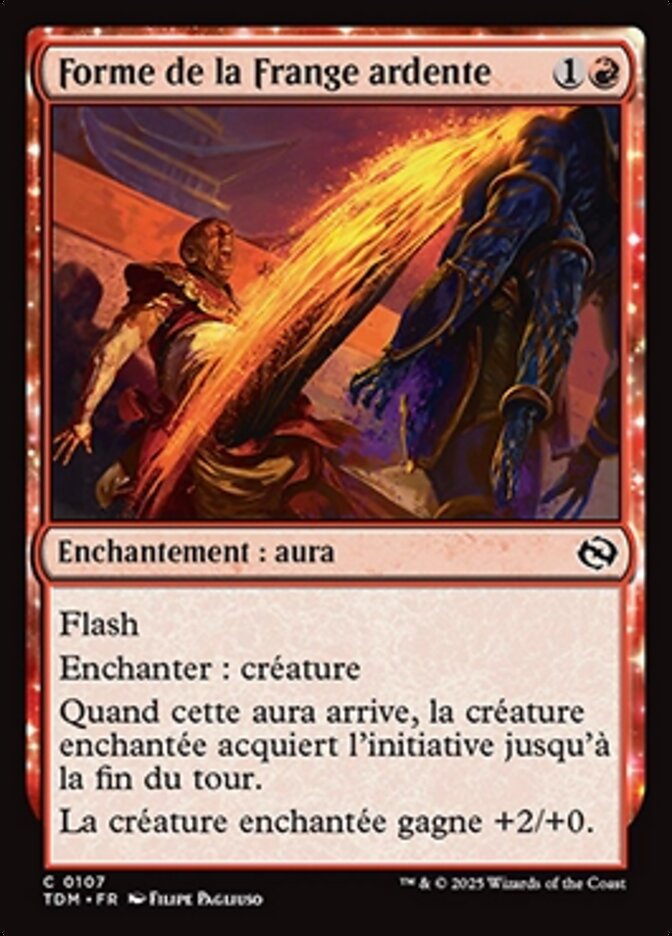 image Forme de la Frange ardente