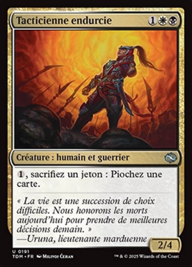 image Tacticienne endurcie