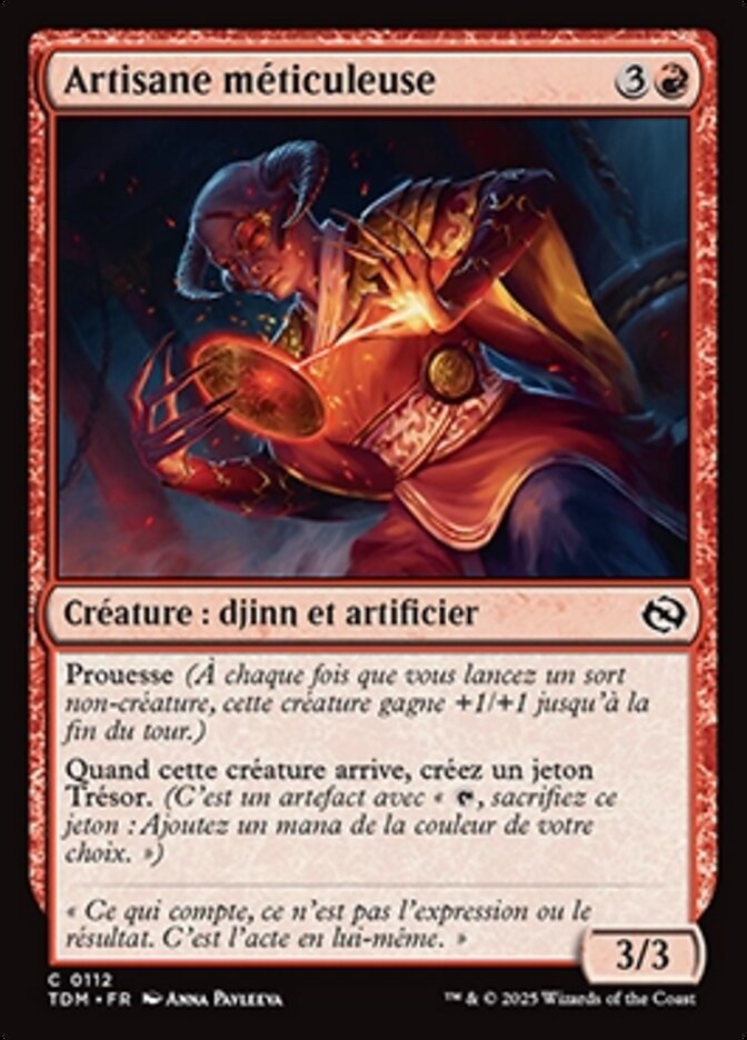 image Artisane méticuleuse