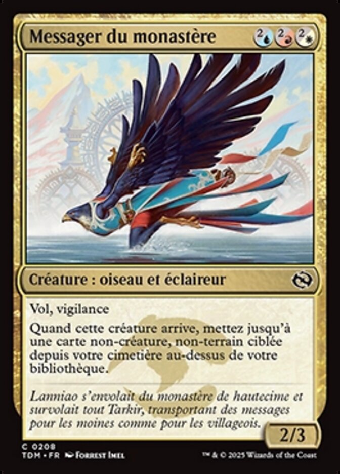 image Messager du monastère