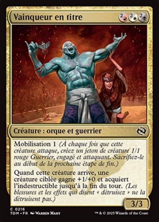 image Vainqueur en titre