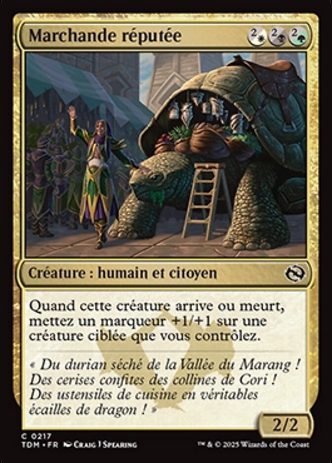 image Marchande réputée