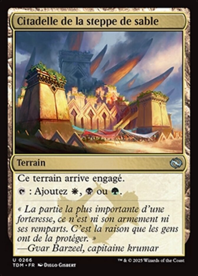 image Citadelle de la steppe de sable