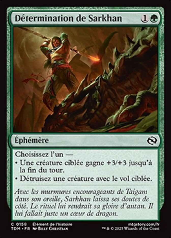 image Détermination de Sarkhan