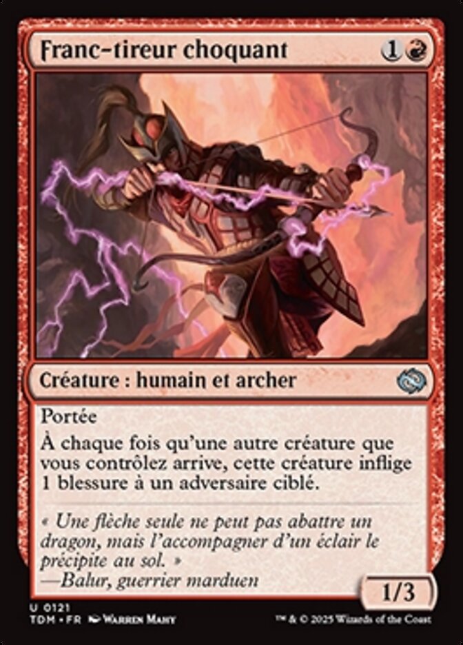 image Franc-tireur choquant