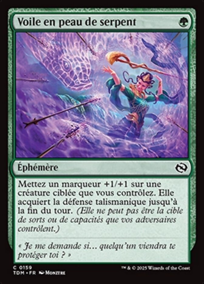 image Voile en peau de serpent