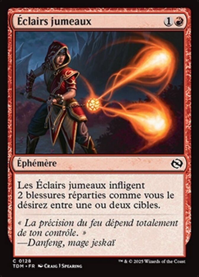 image Éclairs jumeaux