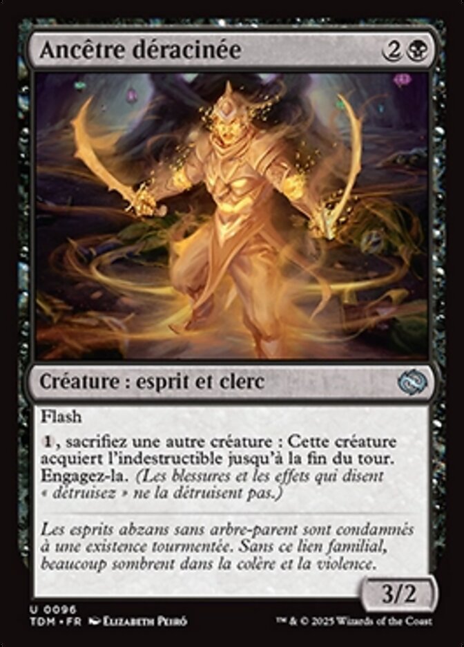 image Ancêtre déracinée