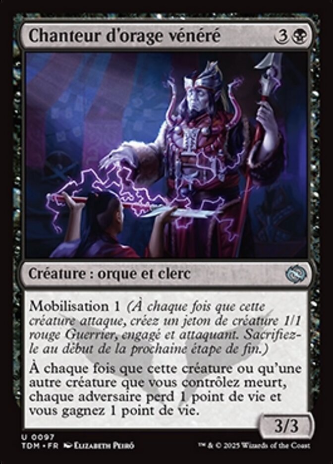 image Chanteur d'orage vénéré