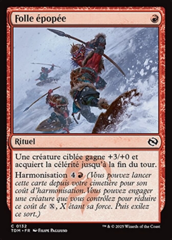 image Folle épopée
