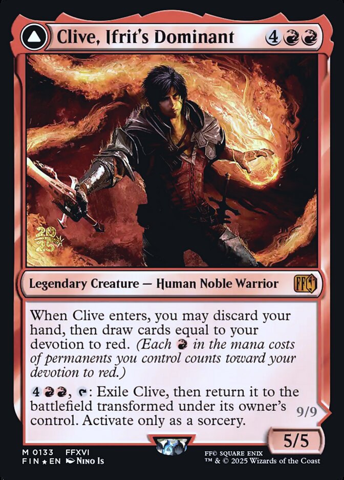 image Clive, Ifrit's Dominant // Ifrit, Warden of Inferno