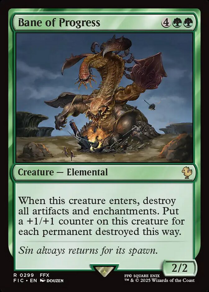 image Bane of Progress