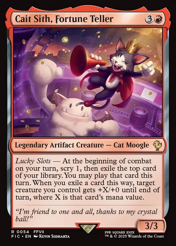 image Cait Sith, Fortune Teller