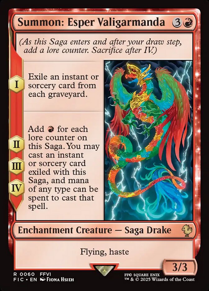 image Summon: Esper Valigarmanda
