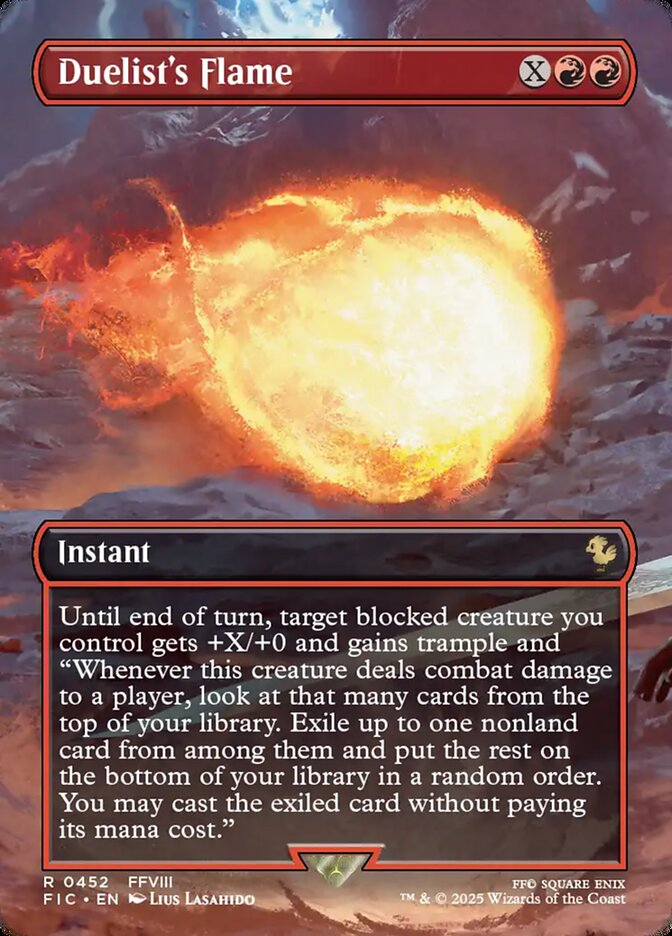 image Duelist's Flame