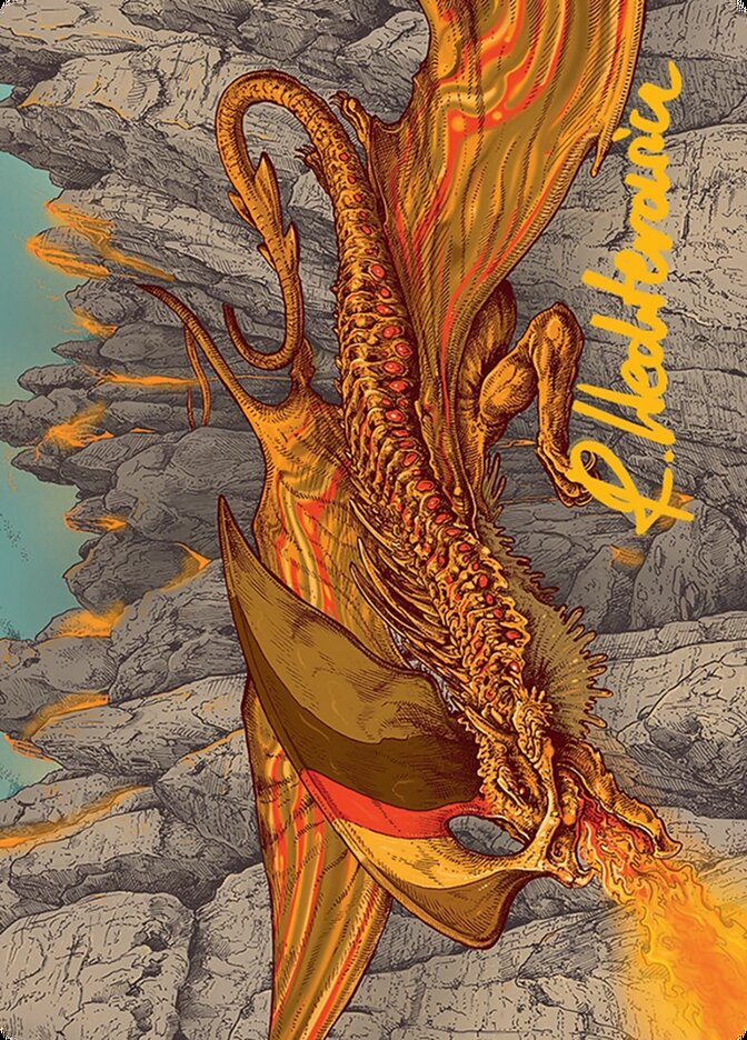 image Magmatic Hellkite // Magmatic Hellkite