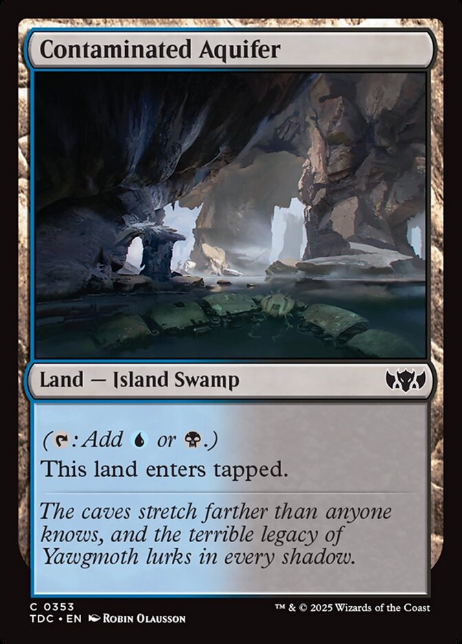 image Contaminated Aquifer