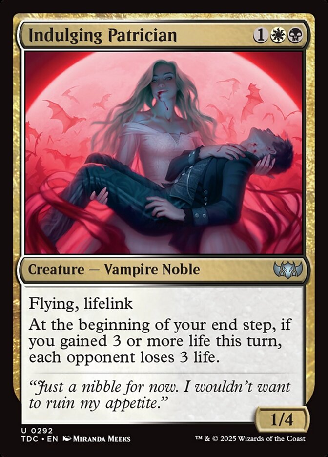 image Indulging Patrician