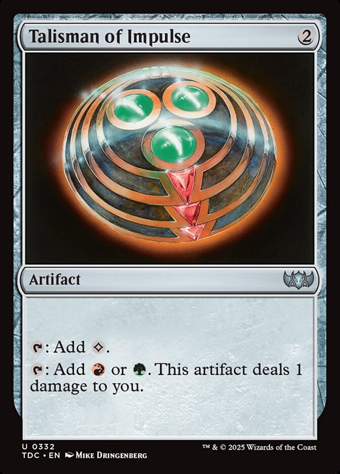 image Talisman of Impulse