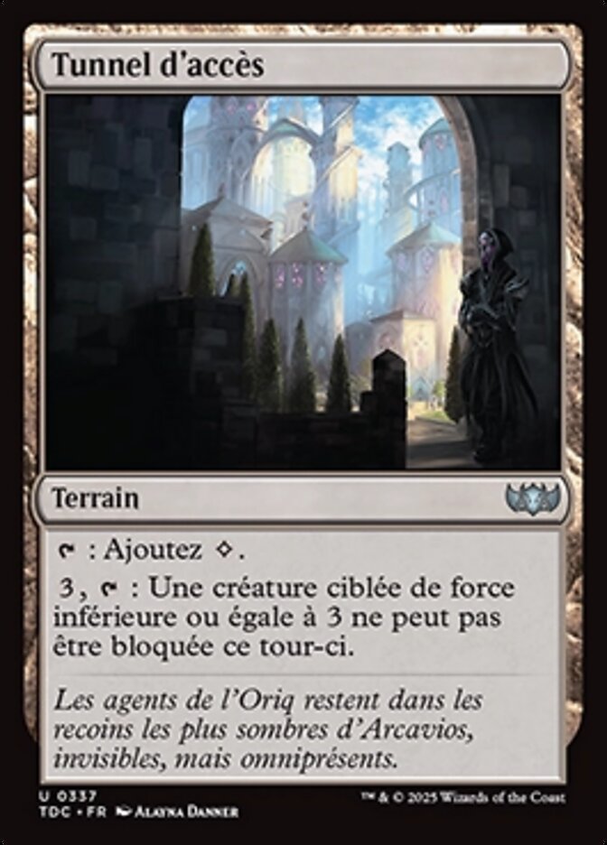 image Tunnel d'accès