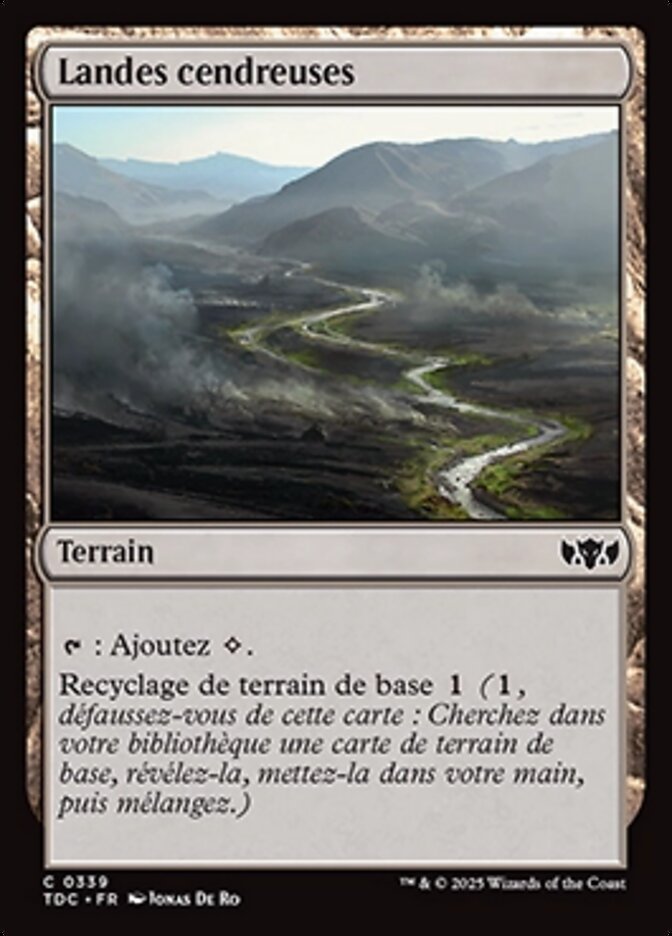 image Landes cendreuses