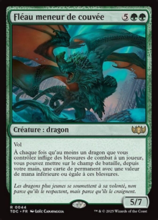 image Fléau meneur de couvée