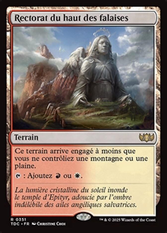 image Rectorat du haut des falaises