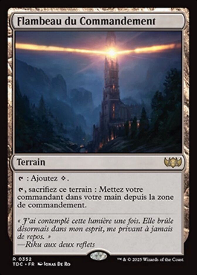 image Flambeau du Commandement