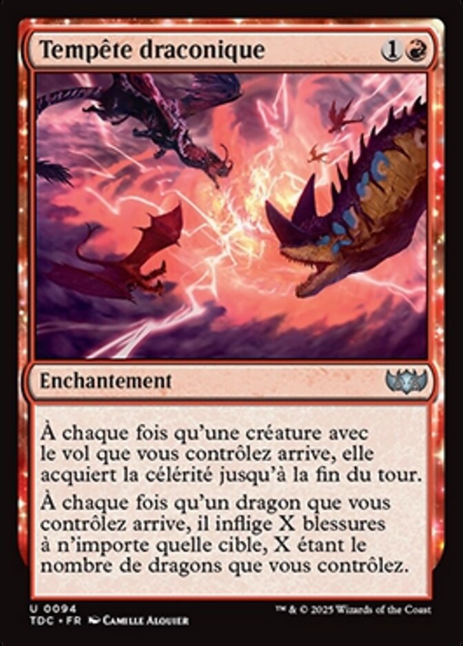 image Tempête draconique