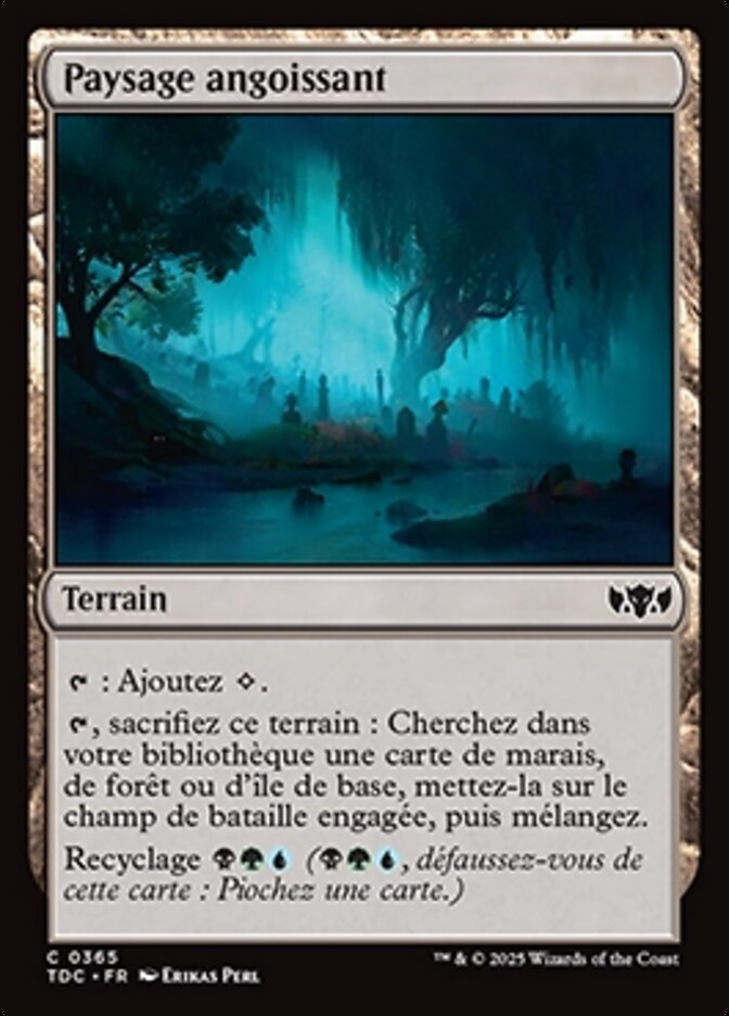 image Paysage angoissant