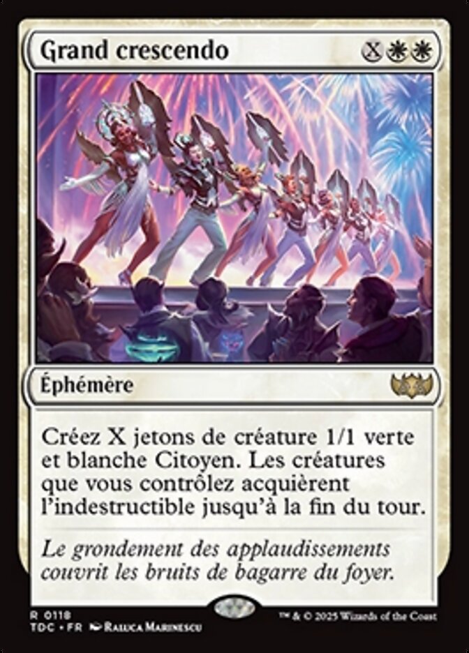 image Grand crescendo