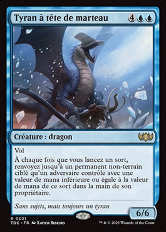 image Tyran à tête de marteau