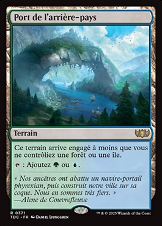 image Port de l'arrière-pays