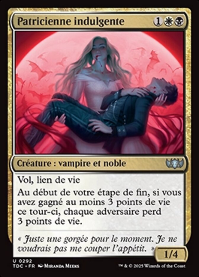 image Patricienne indulgente