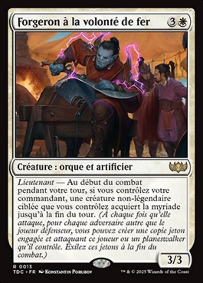 image Forgeron à la volonté de fer