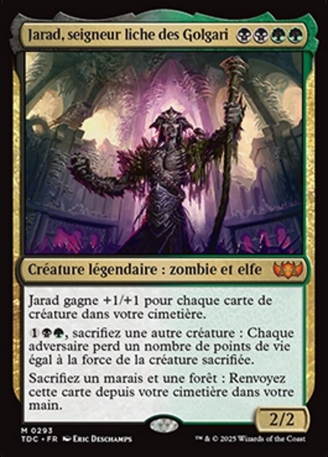 image Jarad, seigneur liche des Golgari