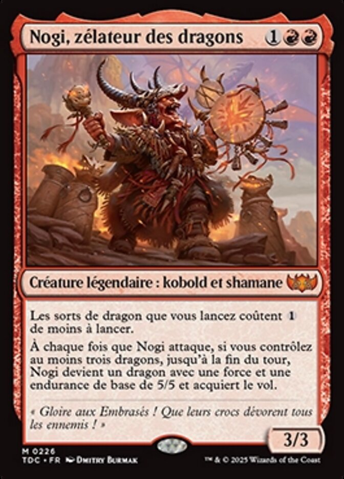 image Nogi, zélateur des dragons