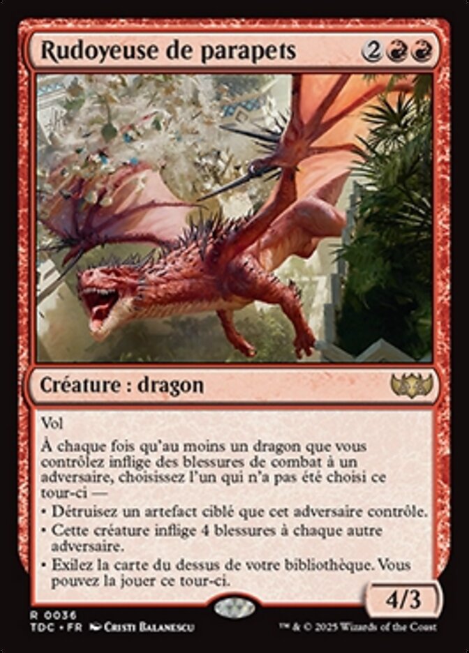 image Rudoyeuse de parapets