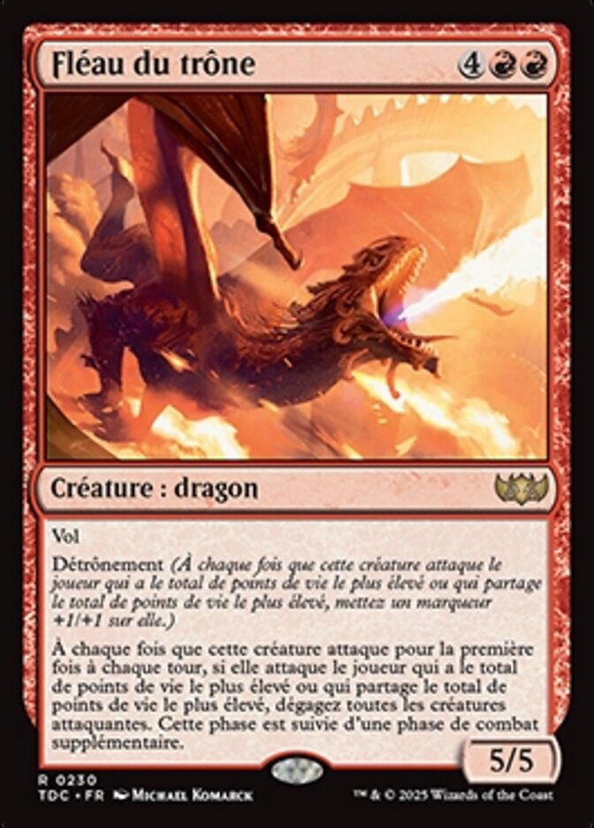 image Fléau du trône