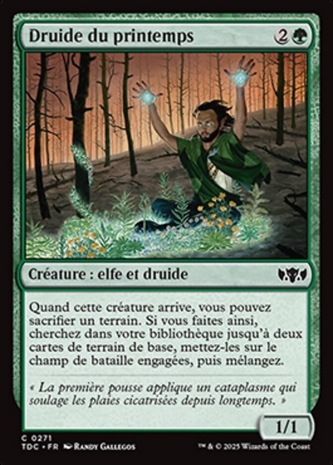 image Druide du printemps