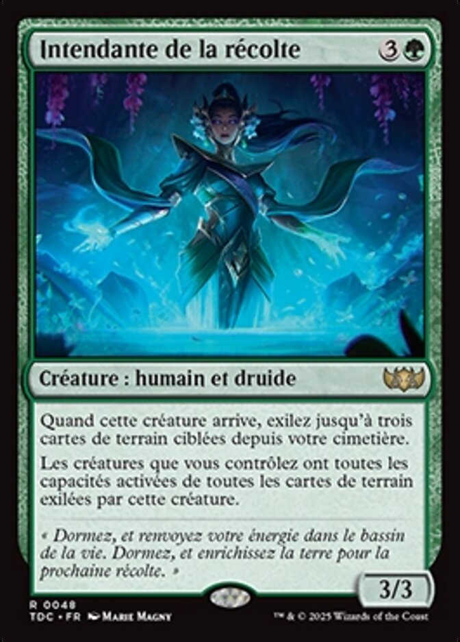 image Intendante de la récolte