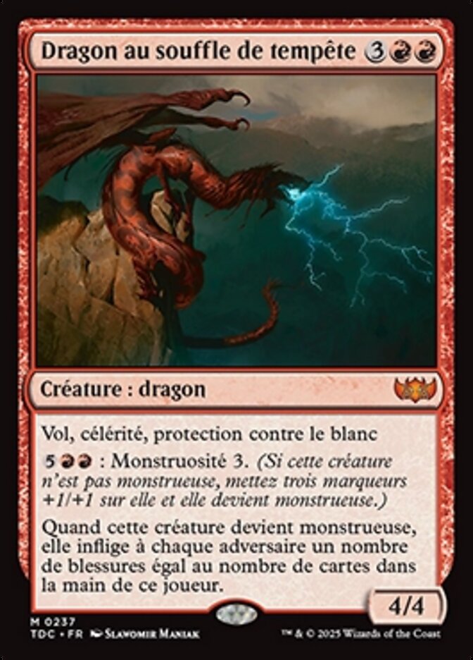 image Dragon au souffle de tempête
