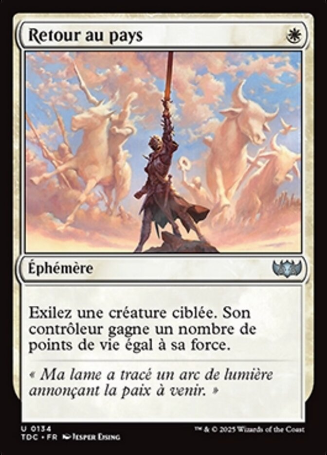 image Retour au pays