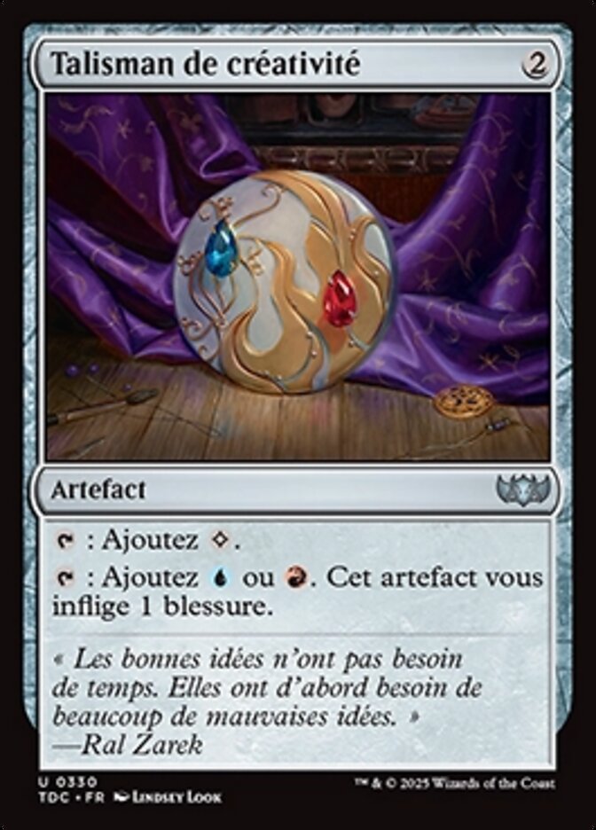 image Talisman de créativité