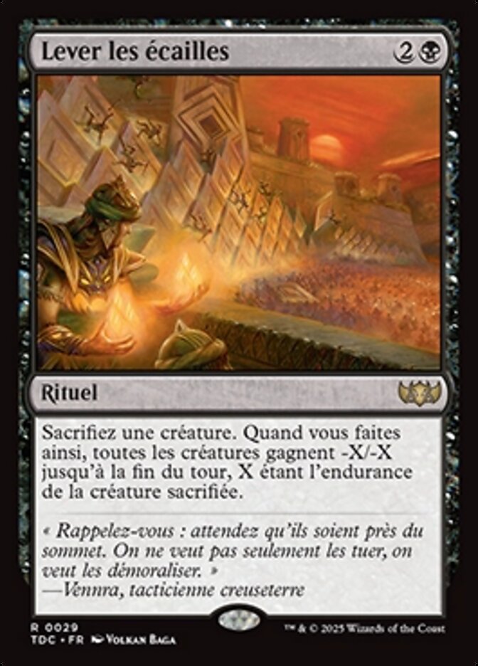 image Lever les écailles