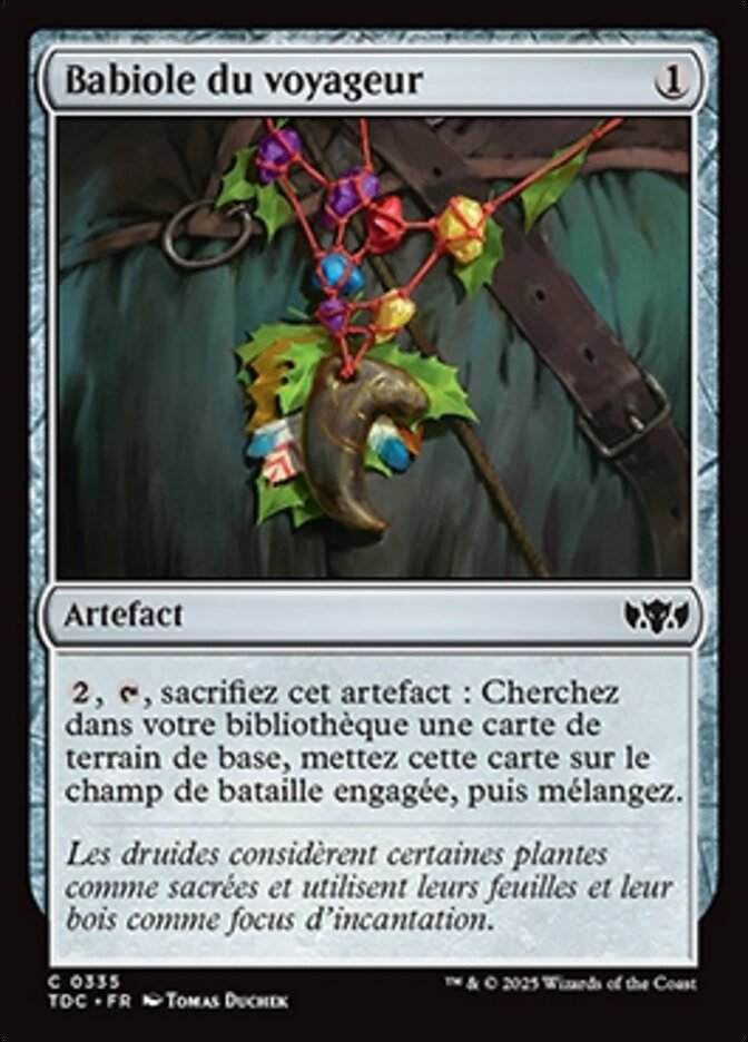 image Babiole du voyageur