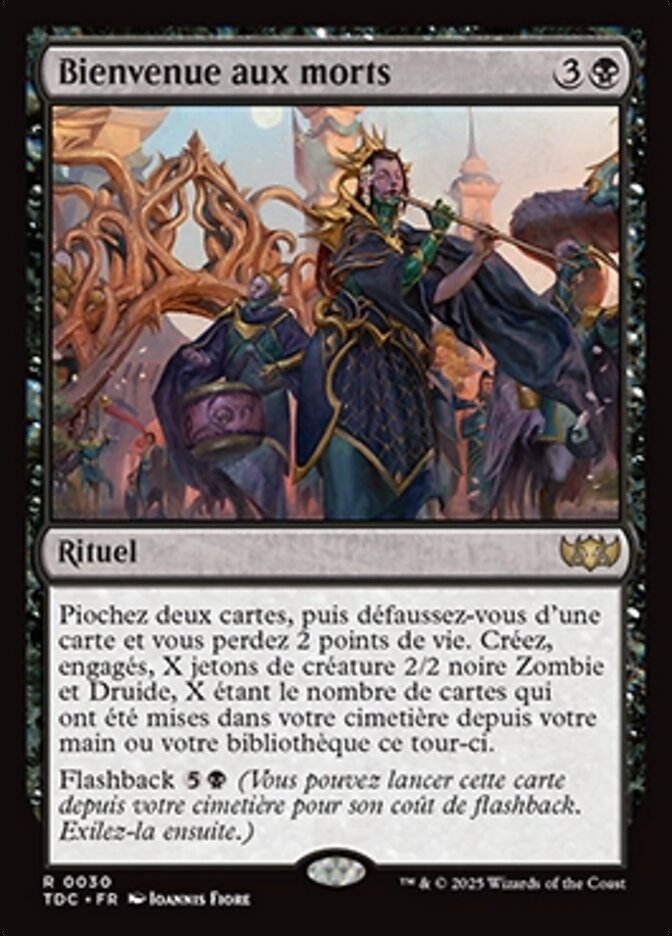 image Bienvenue aux morts