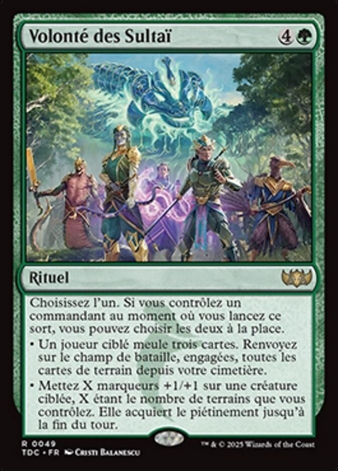 image Volonté des Sultaï