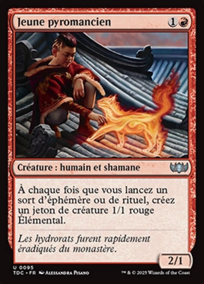 image Jeune pyromancien